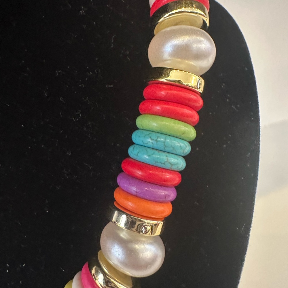 Multicolor Necklace & Bracelet Set - Picture 2 of 5